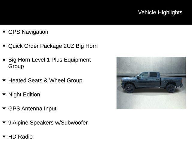 new 2025 Ram 2500 car, priced at $59,391
