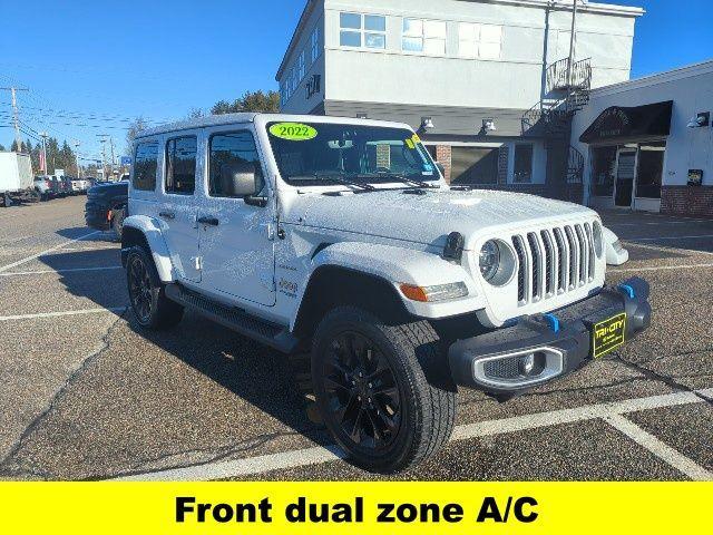 used 2022 Jeep Wrangler Unlimited 4xe car, priced at $35,000