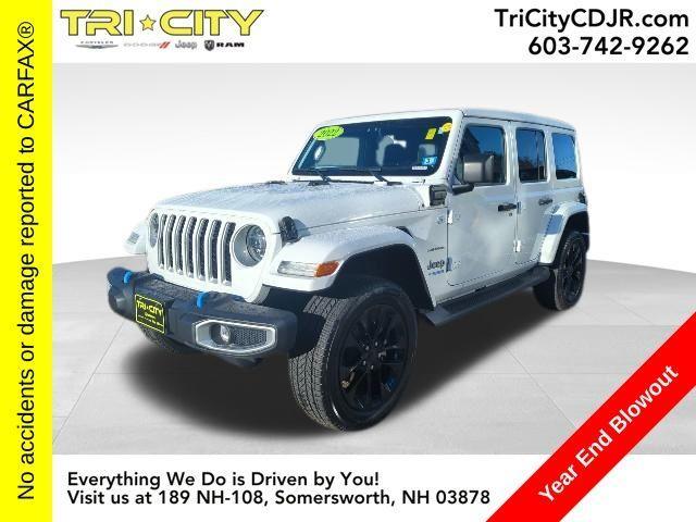 used 2022 Jeep Wrangler Unlimited 4xe car, priced at $36,000