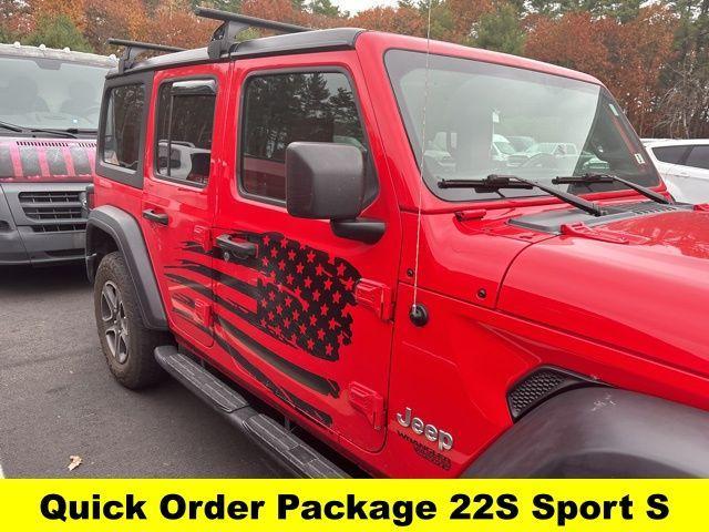 used 2020 Jeep Wrangler Unlimited car, priced at $26,400