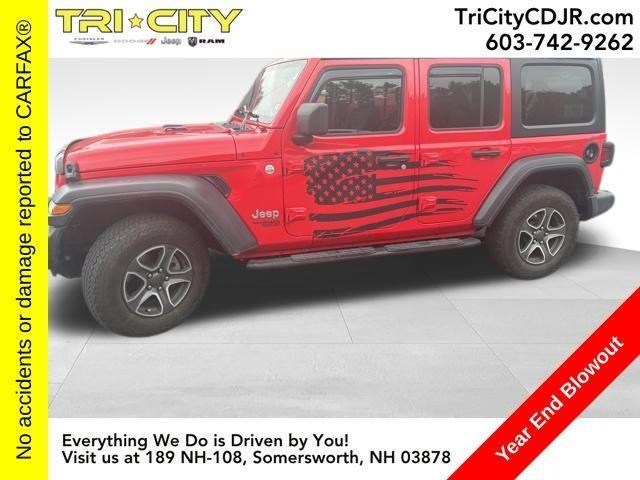 used 2020 Jeep Wrangler Unlimited car, priced at $26,400