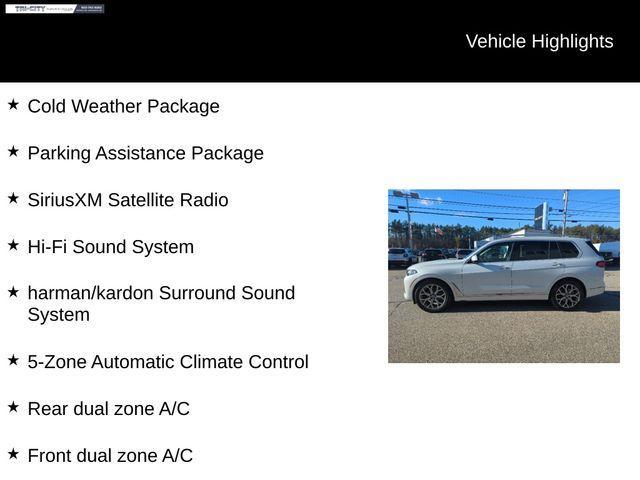 used 2020 BMW X7 car, priced at $32,000