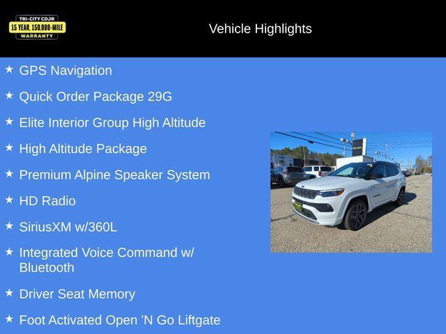 new 2025 Jeep Compass car, priced at $35,374