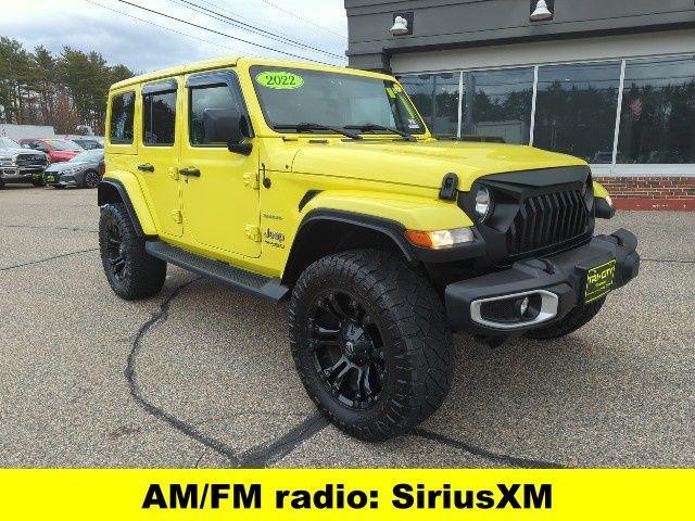 used 2022 Jeep Wrangler Unlimited car, priced at $37,000