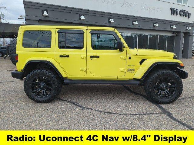 used 2022 Jeep Wrangler Unlimited car, priced at $37,000