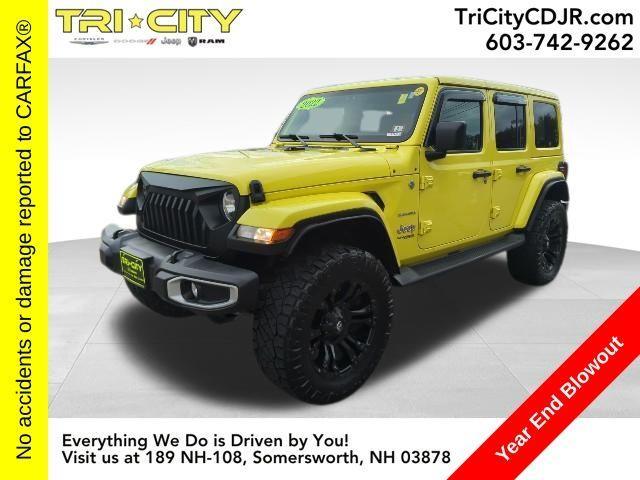 used 2022 Jeep Wrangler Unlimited car, priced at $37,000