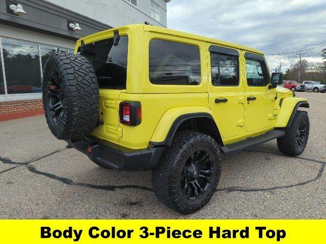 used 2022 Jeep Wrangler Unlimited car, priced at $37,000