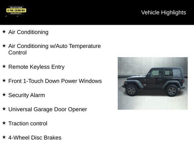 used 2018 Jeep Wrangler car, priced at $18,000