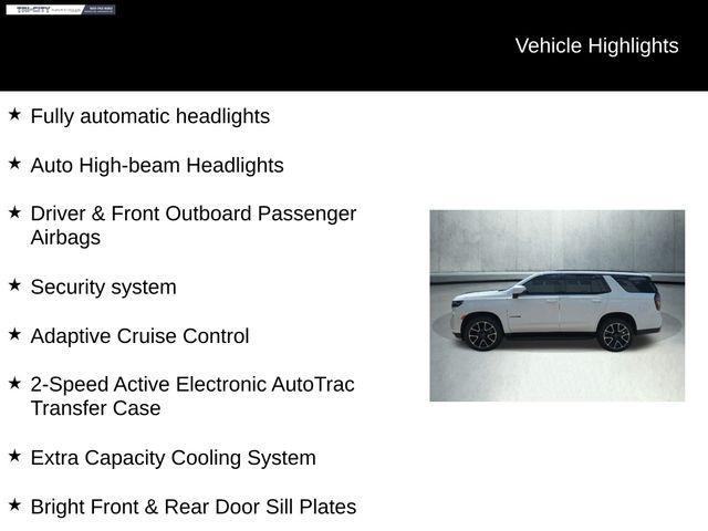used 2023 Chevrolet Tahoe car, priced at $60,600