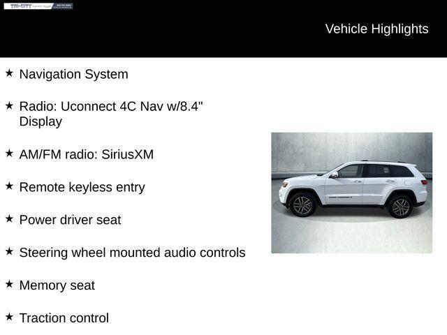 used 2022 Jeep Grand Cherokee WK car, priced at $29,200