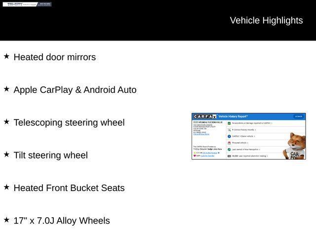 used 2020 Hyundai Tucson car, priced at $18,620