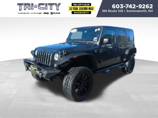 used 2017 Jeep Wrangler Unlimited car, priced at $25,000