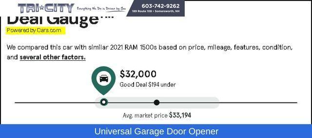 used 2021 Ram 1500 car, priced at $31,000