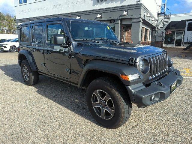 used 2022 Jeep Wrangler Unlimited car, priced at $36,200