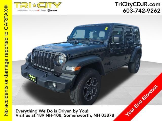 used 2022 Jeep Wrangler Unlimited car, priced at $38,200