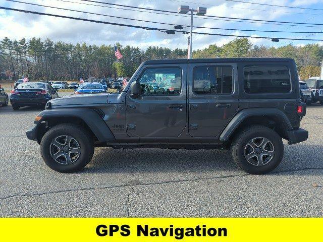 used 2022 Jeep Wrangler Unlimited car, priced at $38,200