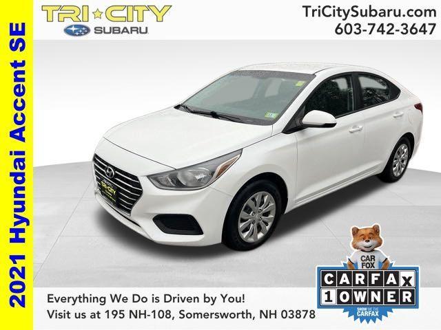 used 2021 Hyundai Accent car, priced at $13,200