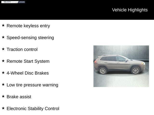 used 2019 Jeep Cherokee car, priced at $16,400