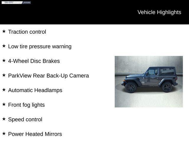 used 2019 Jeep Wrangler car, priced at $23,800