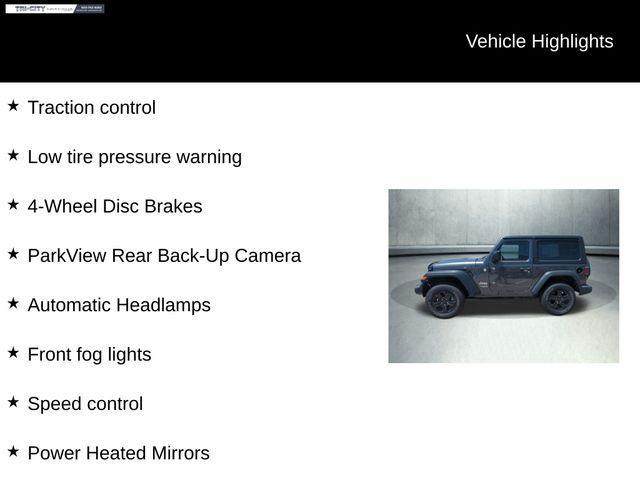 used 2019 Jeep Wrangler car, priced at $22,600