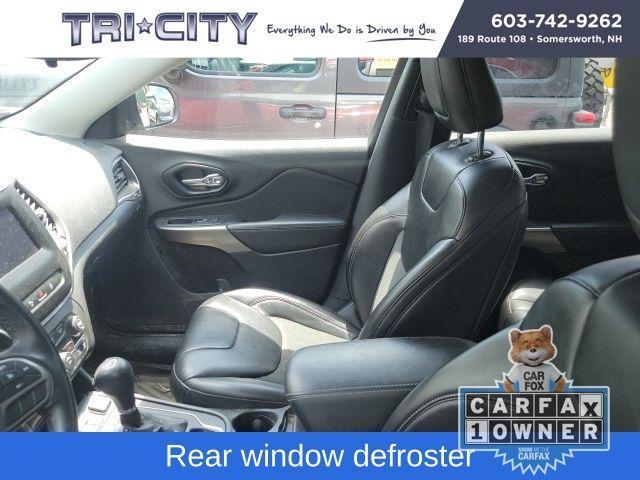 used 2021 Jeep Cherokee car, priced at $22,000
