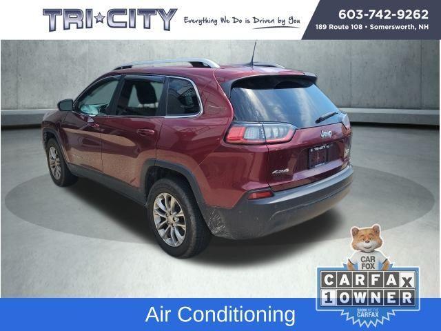 used 2021 Jeep Cherokee car, priced at $22,000