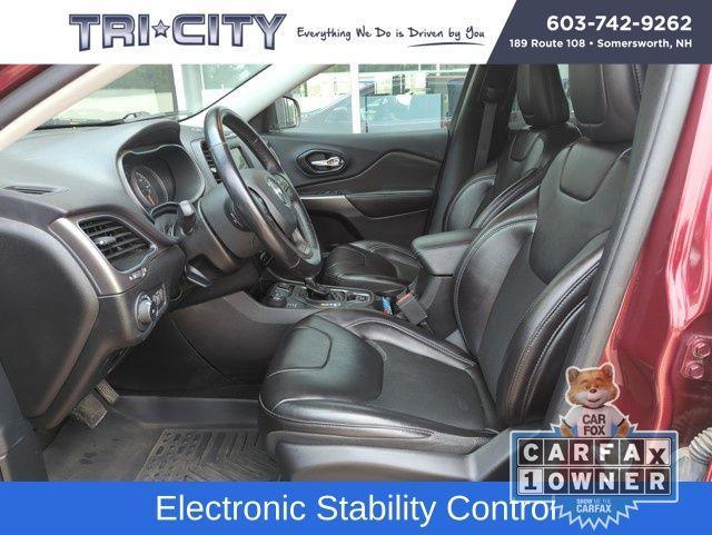 used 2021 Jeep Cherokee car, priced at $20,000
