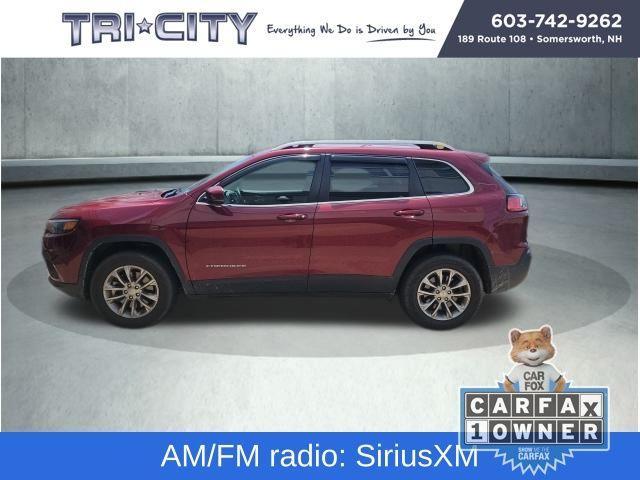 used 2021 Jeep Cherokee car, priced at $22,000