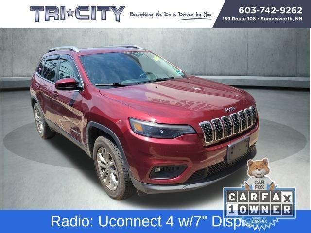 used 2021 Jeep Cherokee car, priced at $22,000