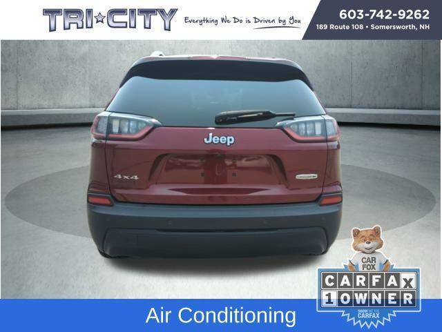used 2021 Jeep Cherokee car, priced at $20,000
