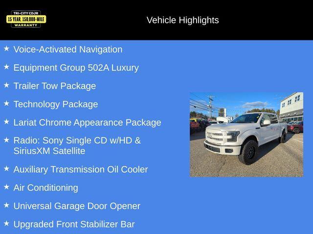 used 2017 Ford F-150 car, priced at $24,800