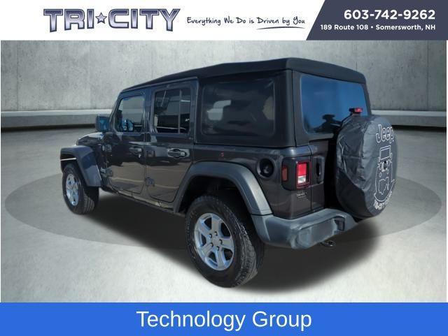 used 2021 Jeep Wrangler Unlimited car, priced at $27,000