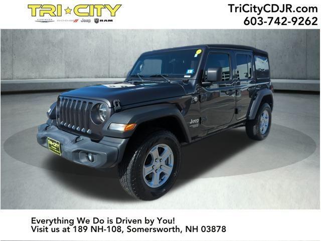 used 2021 Jeep Wrangler Unlimited car, priced at $27,000