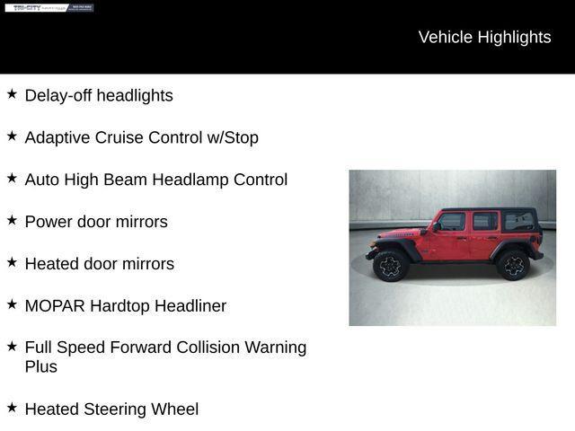 used 2022 Jeep Wrangler Unlimited 4xe car, priced at $38,000