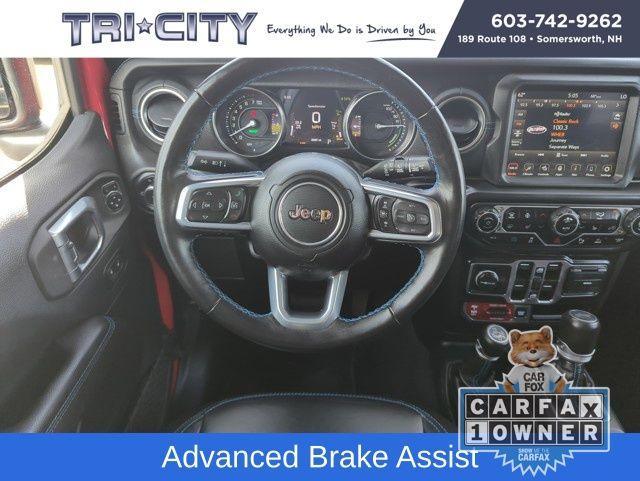 used 2022 Jeep Wrangler Unlimited 4xe car, priced at $35,600