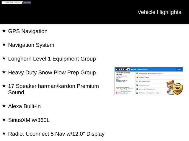 used 2023 Ram 2500 car, priced at $73,000