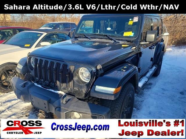 used 2021 Jeep Wrangler Unlimited car, priced at $33,407