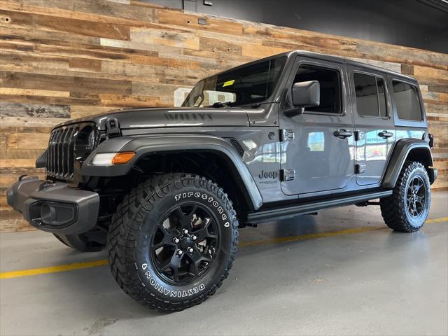 used 2021 Jeep Wrangler car, priced at $27,170