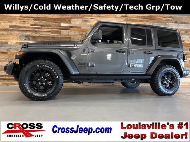 used 2021 Jeep Wrangler car, priced at $28,121