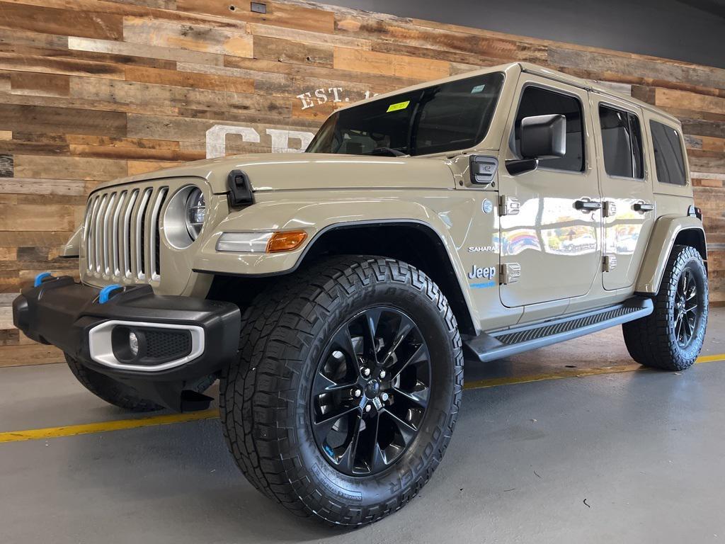 used 2022 Jeep Wrangler Unlimited 4xe car, priced at $30,000