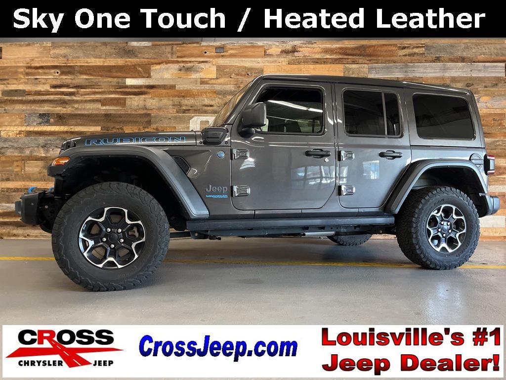 used 2021 Jeep Wrangler Unlimited 4xe car, priced at $33,090