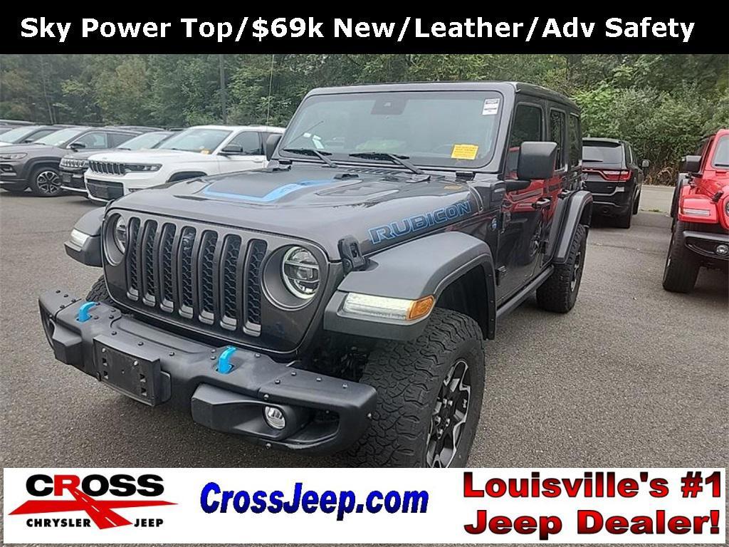 used 2021 Jeep Wrangler Unlimited 4xe car, priced at $34,000