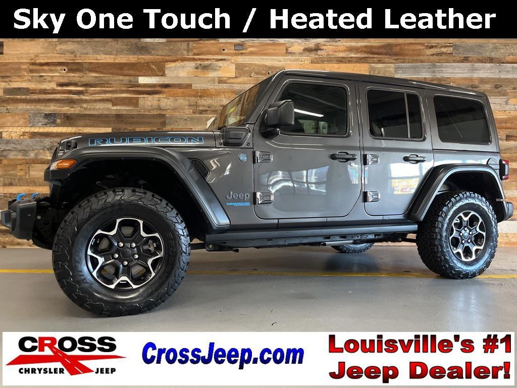 used 2021 Jeep Wrangler Unlimited 4xe car, priced at $32,695