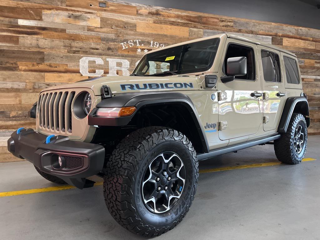 used 2022 Jeep Wrangler Unlimited 4xe car, priced at $39,414