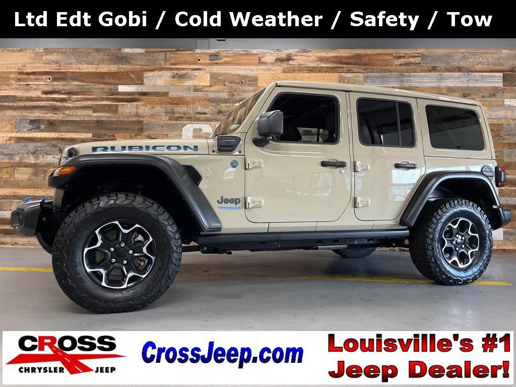 used 2022 Jeep Wrangler Unlimited 4xe car, priced at $37,185