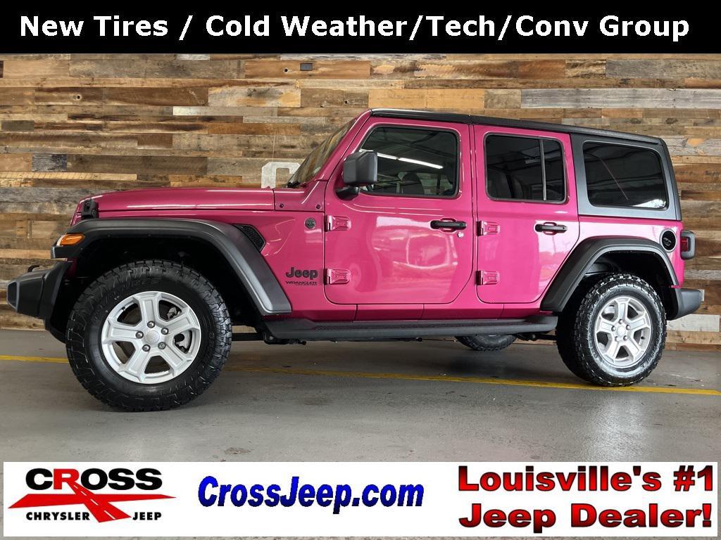 used 2022 Jeep Wrangler Unlimited car, priced at $33,500