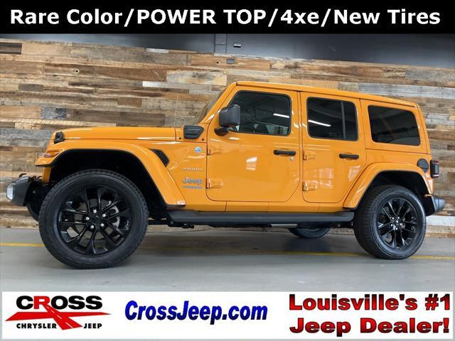 used 2021 Jeep Wrangler Unlimited car, priced at $38,243