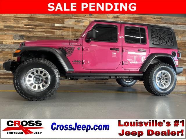 used 2022 Jeep Wrangler Unlimited car, priced at $32,451