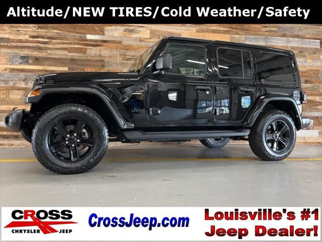 used 2021 Jeep Wrangler Unlimited car, priced at $37,078