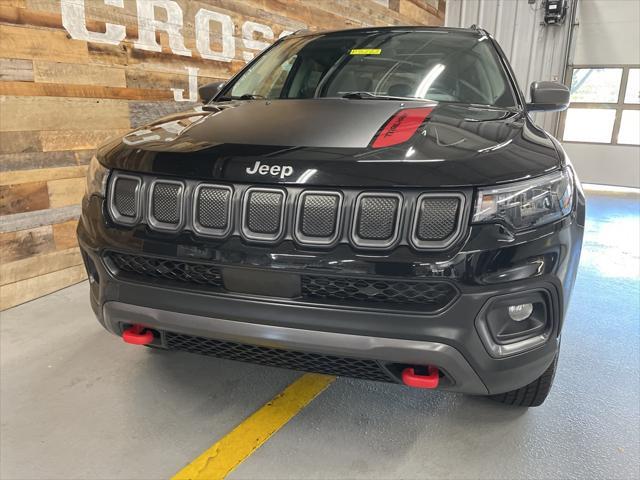 used 2022 Jeep Compass car, priced at $25,222